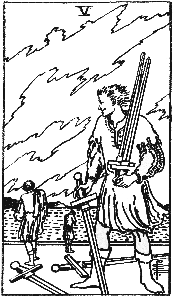 Five of Swords Tarot Card