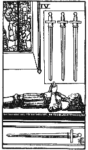 Four of Swords Tarot Card