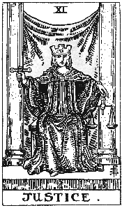 Justice Tarot Card