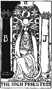 The High Priestess Tarot Card